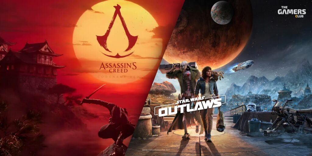 Assassins Creed Codename Red and Star Wars Outlaws - The Gamers Club